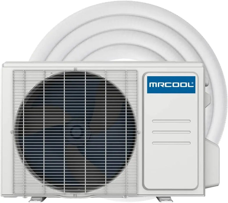 Enagua Mart MrCool Easy Pro 18K BTU - 18.5 SEER Ductless Heat Pump Split System, DIY Mini Split with 16ft Lineset