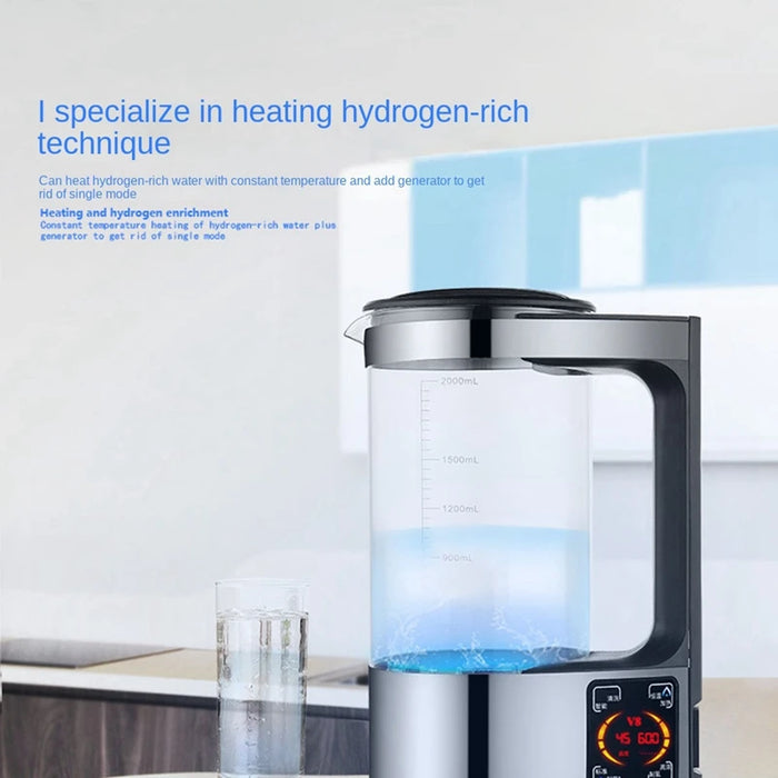 Enagua Mart 2L Rich Hydrogen Water Bottle - Alkaline Water Ionizer Machine