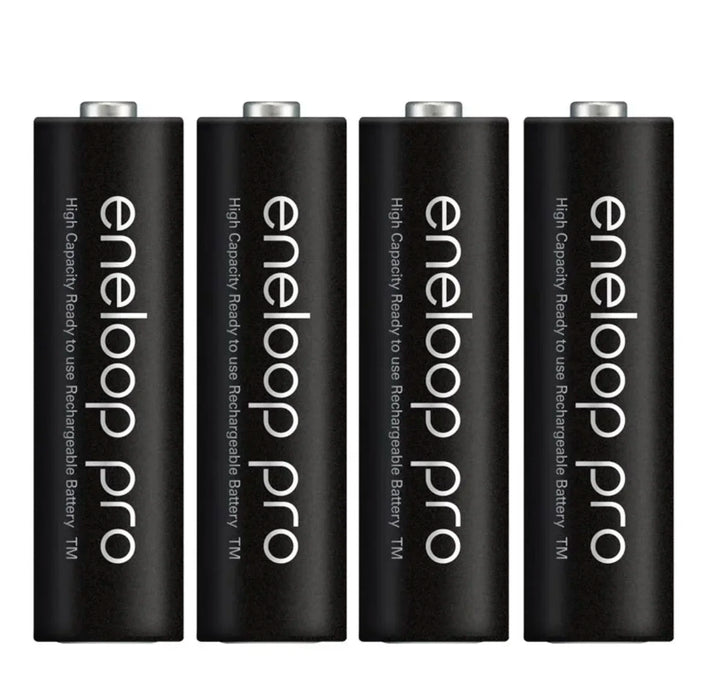 Enagua Mart Panasonic Eneloop Pro Rechargeable Battery - AA 2550mAh, 1.2V Ni-MH for Cameras and Flashlights