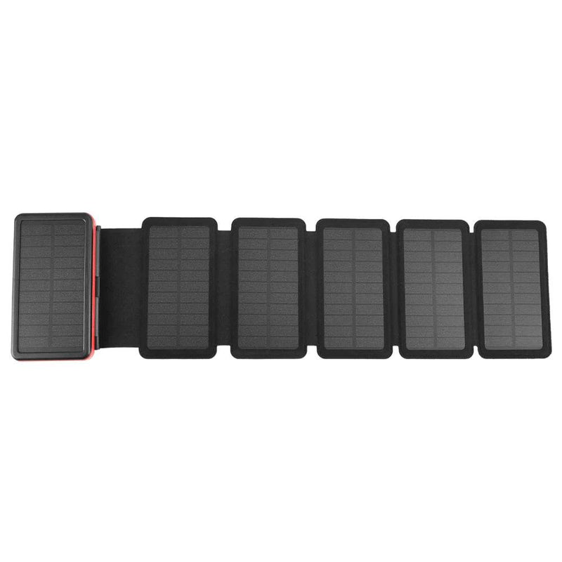 Enagua Mart Portable 20000mAh Solar Power Bank - Folding Solar Charger for Mobile Phones - Enagua Mart