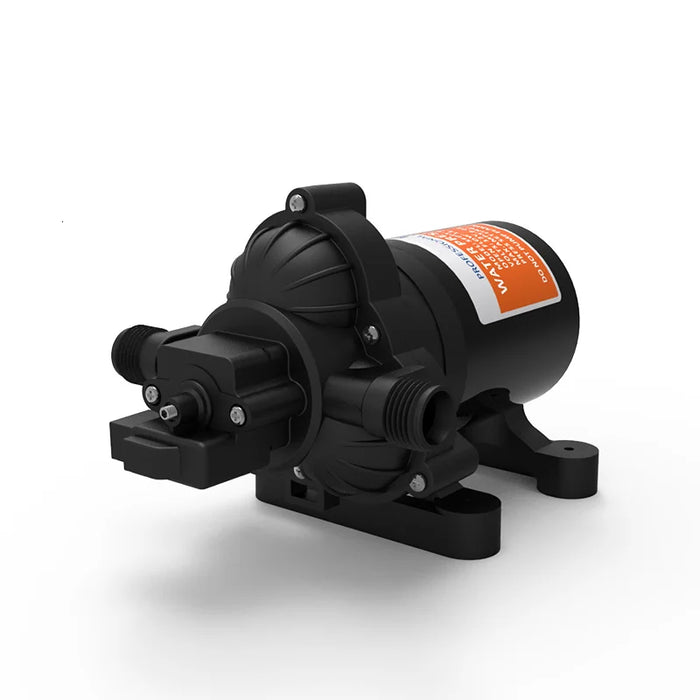 Enagua Mart Chamber Reciprocating Water Pump - 12V 45PSI Self-Priming Marine Diaphragm Pump for RV, Boat, and Camper