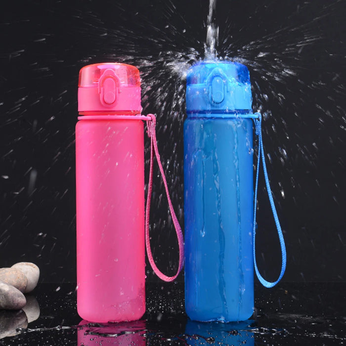 Enagua Mart 1000ml Water Bottle - Leak-Proof Drink Bottle with Strap for Outdoor and Gym