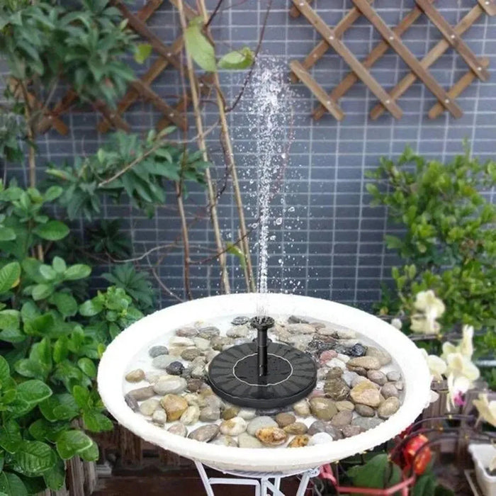 Enagua Mart Solar Bird Bath Fountain Pump - Upgrade Version with 4 Nozzles