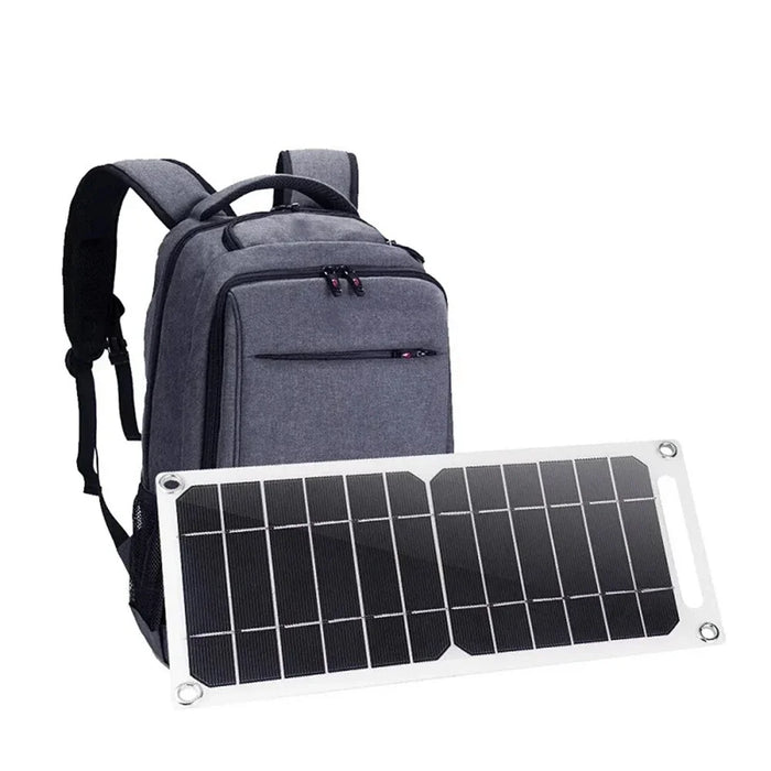 Enagua Mart 10W 5V Flexible Solar Panel - For Mobile Phone Chargers and Outdoor Solar Kits, Solar Panel Backpack Solar Charger