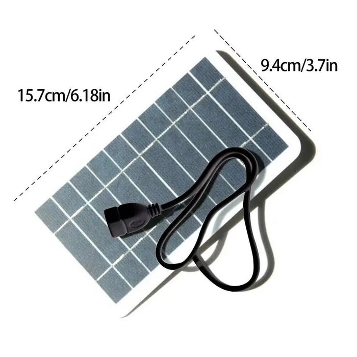 Enagua Mart Mini Solar Panel - 5V 2W DIY Solar Cells for Light and Mobile Chargers