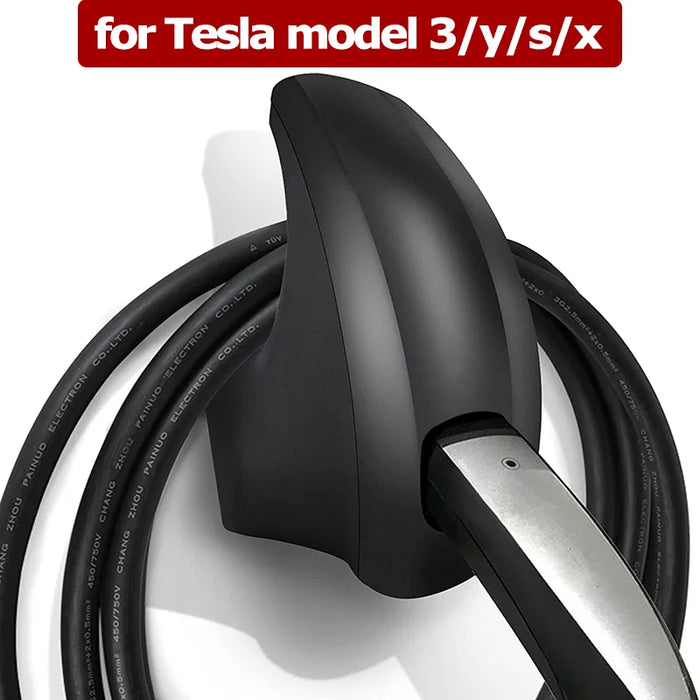 Enagua Mart Car Charging Cable Organizer – Wall Mount Holder For Tesla Models