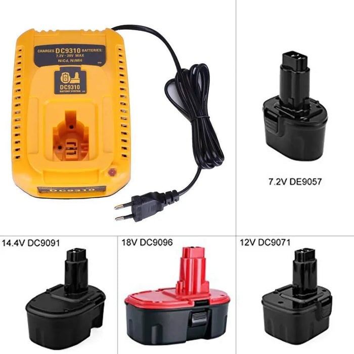 Enagua Mart Battery Charger - For Dewalt DC9310 7.2V-18V NiCd/NiMH Battery