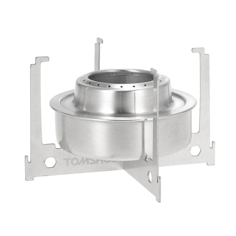 Enagua Mart Lixada Camping Stove - Ultralight Aluminum Alloy Alcohol Stove with Lid for Hiking, Picnics, and Outdoor Cooking - Enagua Mart