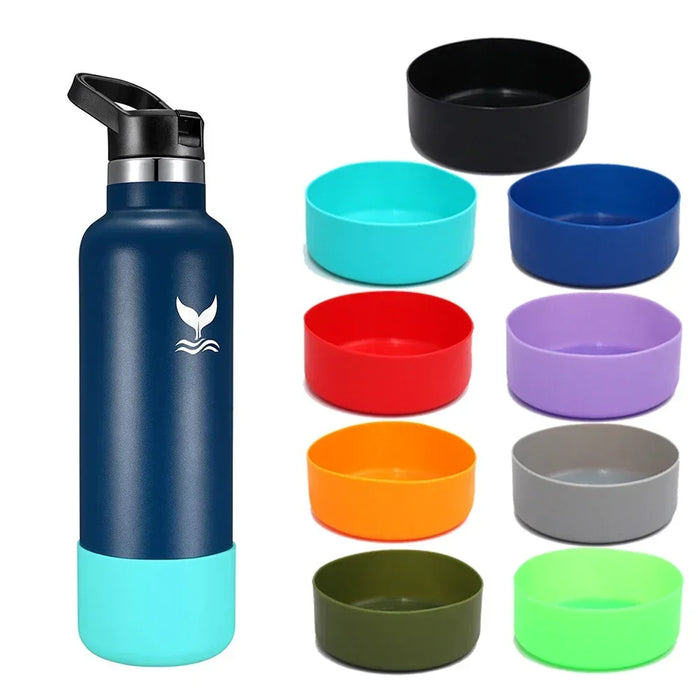 Enagua Mart Slip-Proof Silicone Bottle Sleeves - For 12-40oz Water Bottles