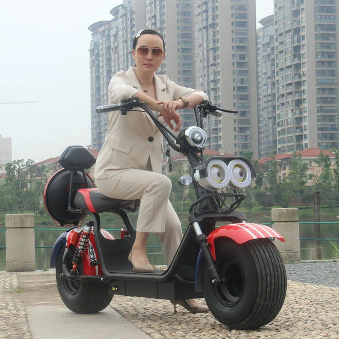 Enagua Mart Harley Electric Vehicle - Two-Wheel Off-Road Scooter for Adults