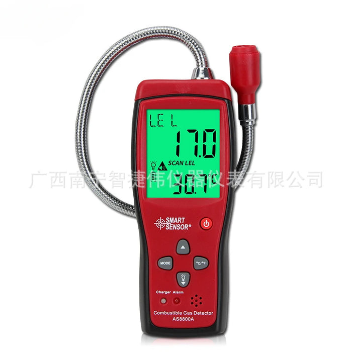 Enagua Mart AS8800A Combustible Gas Detector - Biogas & LPG Leak Alarm