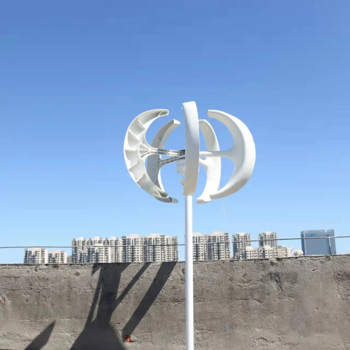 Enagua Mart 8000W Vertical Axis Wind Turbine Generator - Home 8kW with MPPT Controller