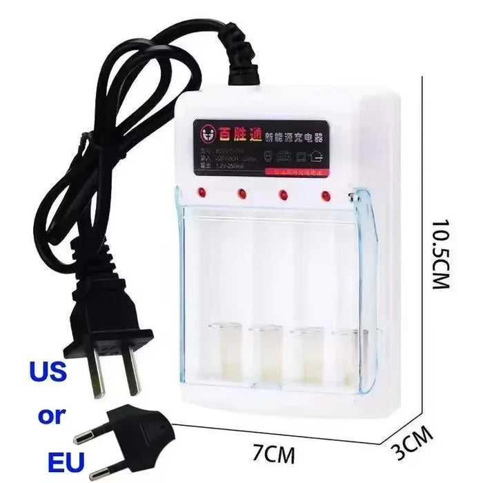 Enagua Mart Rechargeable AA/AAA Battery - 1.5V 9800mAh/8800mAh for Digital Devices