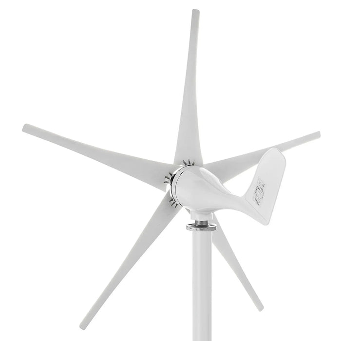 Enagua Mart Wind Turbine Generator 300W/400W with Charge Controller - 12V, 3/5 Blades for Yacht, Farm, Home