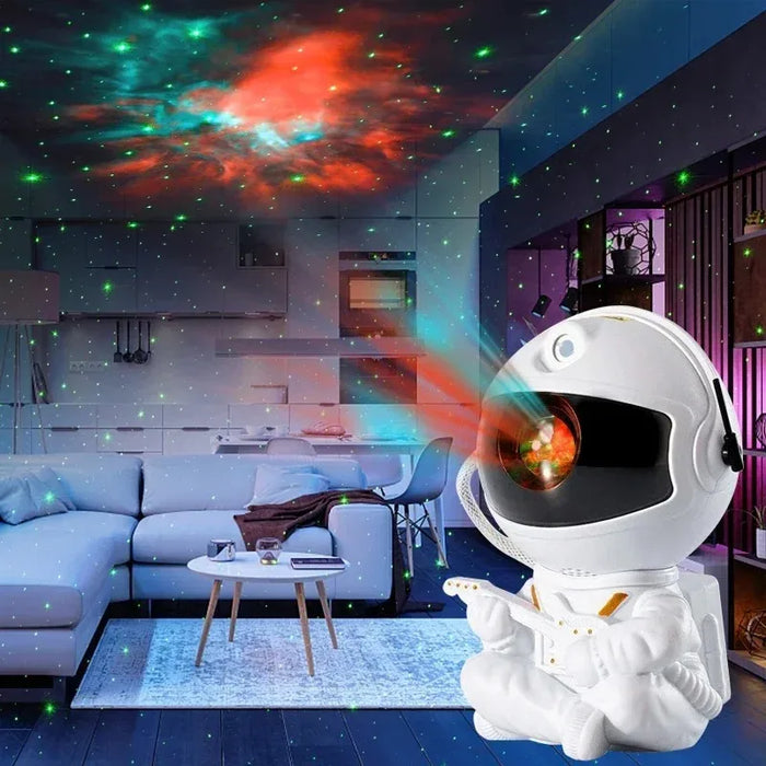 Enagua Mart Galaxy Star Projector Night Light - Astronaut Space Projector for Kids’ Room Decor