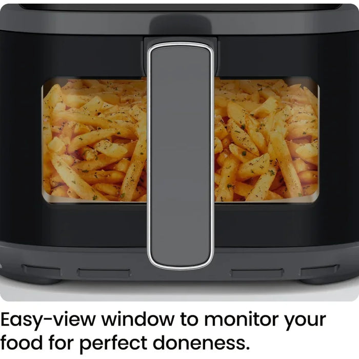 Enagua Mart 4Qt Compact Air Fryer - Hi-Fry Technology with Easy View Window