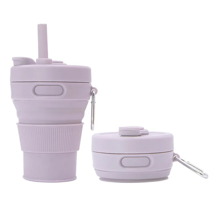 Enagua Mart Portable Folding Travel Cup - Telescoping Coffee and Juice Cup