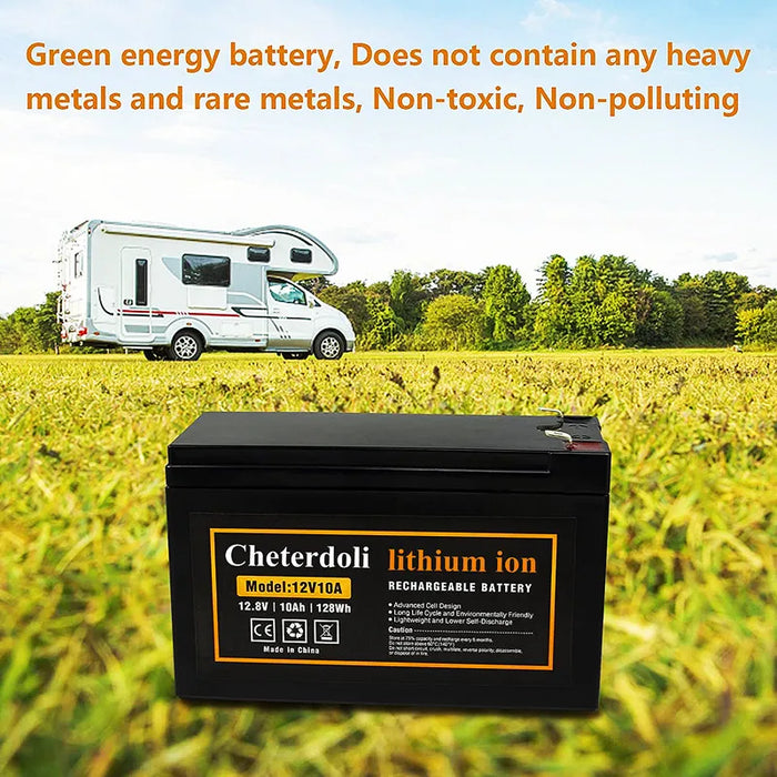 Enagua Mart 18650 12V Lithium Rechargeable Battery Pack - 20Ah/10Ah/8Ah/6Ah for Kids’ Electric Cars, Sprayers, and More