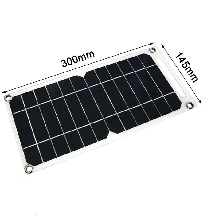 Enagua Mart Foldable Portable Solar Charger - Power Bank Battery for Mobile Phones