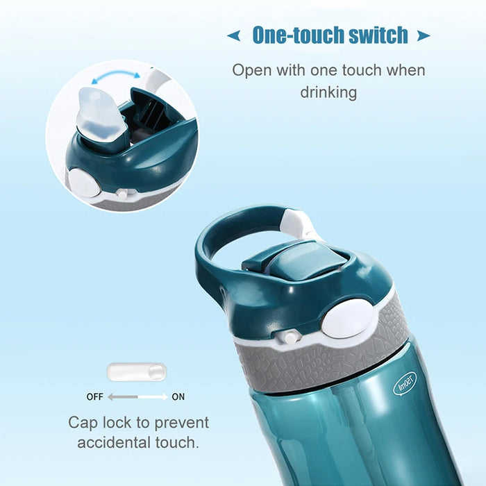 Enagua Mart 750ml Outdoor Water Filter Straw Bottle - Survival Emergency Water Purifier for Clean Drinking On the Go