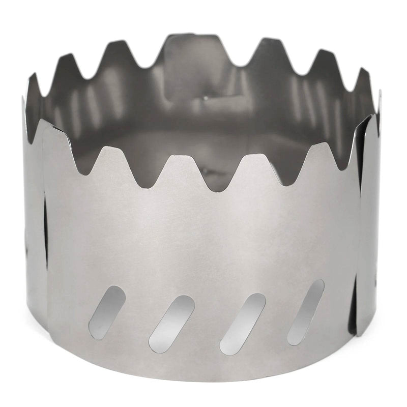Enagua Mart Lixada Camping Stove - Ultralight Aluminum Alloy Alcohol Stove with Lid for Hiking, Picnics, and Outdoor Cooking - Enagua Mart