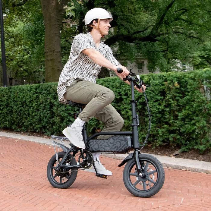 Enagua Mart J5 Electric Bike - 15mph Top Speed, 350W Motor with 15 Mile Range and Pedal Assist