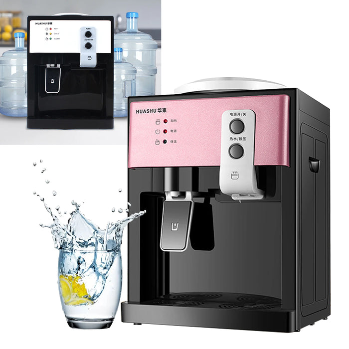 Enagua Mart Countertop Water Dispenser – Top Loading Water Cooler for Home and Office