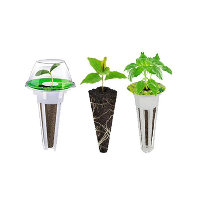 Enagua Mart Soilless Seed Planting Seedling Pots - Hydroponic Planting Baskets for Vegetable & Flower Germination