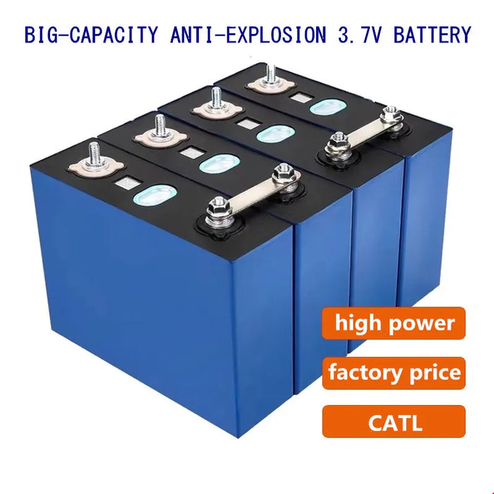 Enagua Mart Ultra Big Capacity Li-ion Battery Cells - 3.7V 253Ah, 60Ah for Solar Energy Storage and Electric Tools