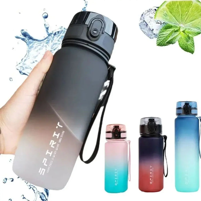 Enagua Mart Leakproof Sports Water Bottle - BPA-Free Lightweight Water Jug for Outdoor Sports (650ml/1000ml)