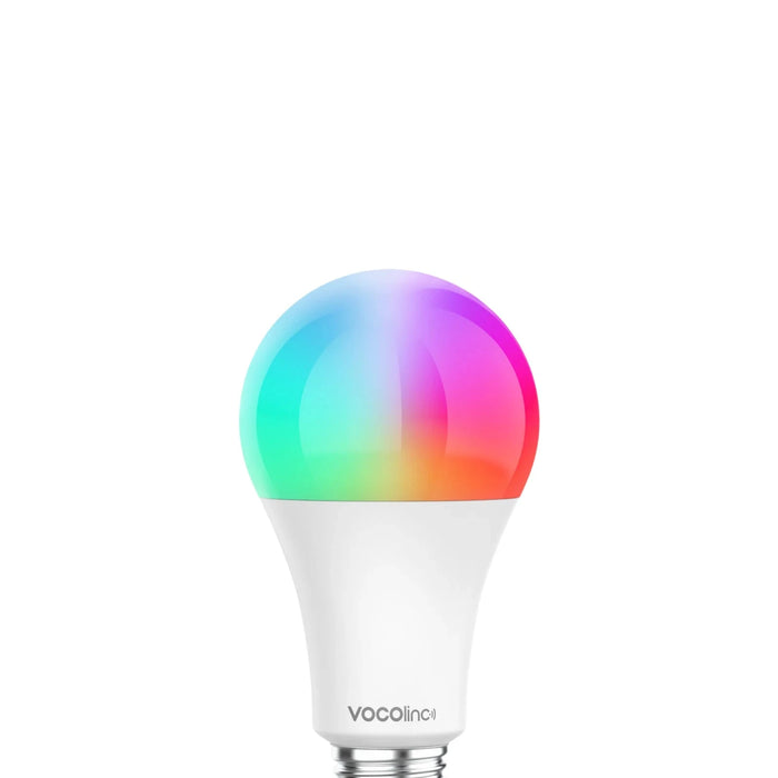 Enagua Mart Vocolinc Smart Bluetooth LED Bulb - Dimmable 9.5W E27 Party Light with Color Adjustment and Alexa/Google Voice Control