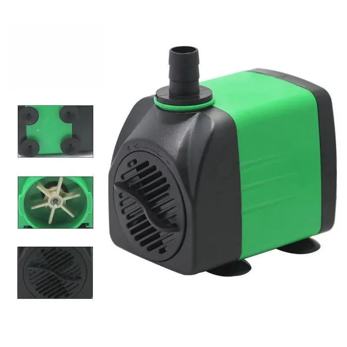 Enagua Mart Fish Tank Fountain Submersible Pump - Quiet Aquarium Water Pump with Filter