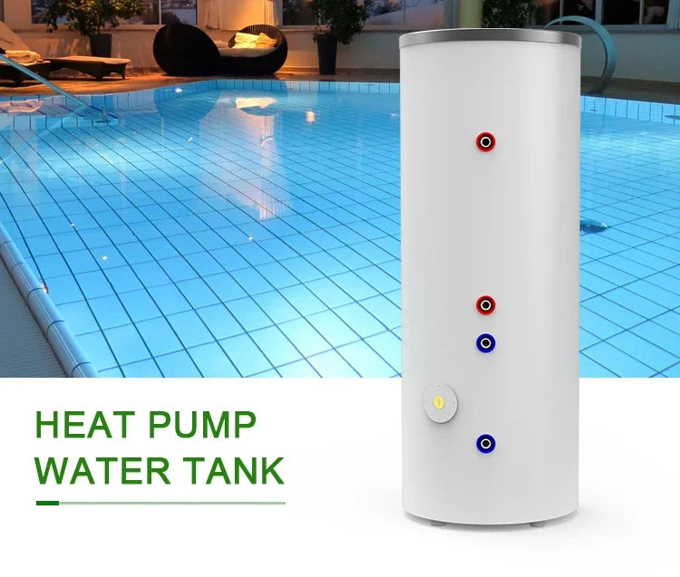 Enagua Mart R290/R32 Air-to-Water Monoblock Heat Pump - Thermodynamic Water Heater with Integrated Tank