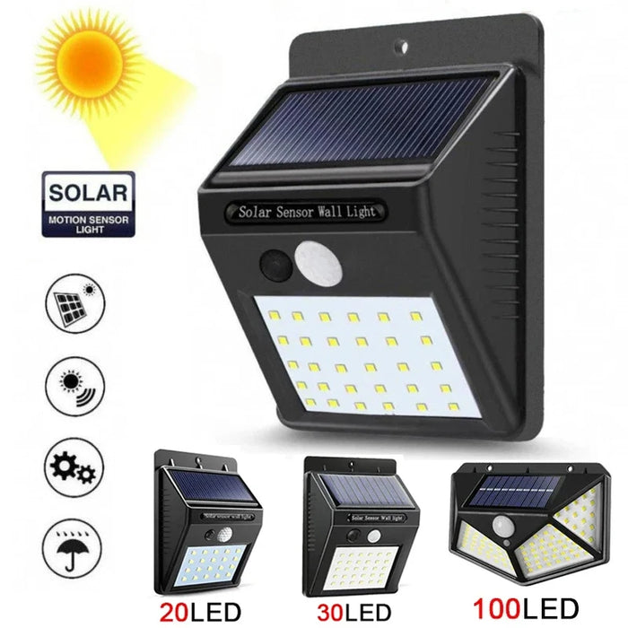 Enagua Mart LED Solar Light - Wireless Motion Sensor Waterproof Outdoor Garden Spotlights