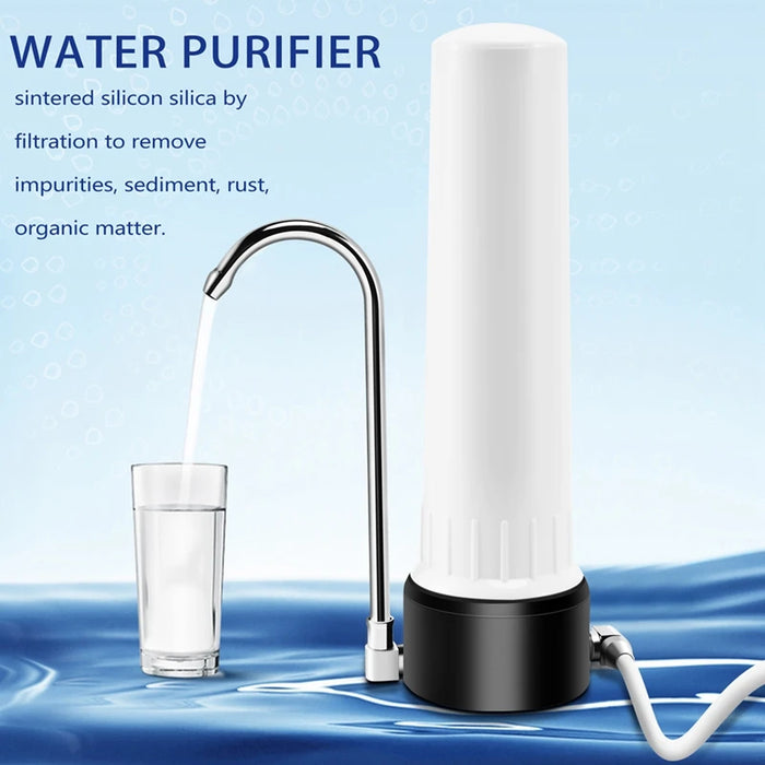 Enagua Mart Desktop Water Purifier – Alkaline Water Filter with Calcium Sulfite