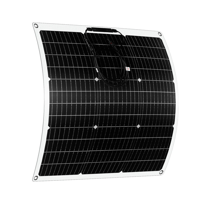 Enagua Mart Powerful 50W 18V Solar Panel Kit with Controller – Complete System for Camping, RV, and Yacht