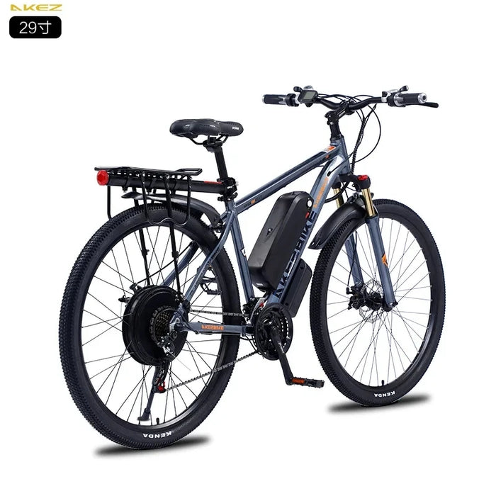 Enagua Mart 29-Inch Electric Fat Tire Mountain Bike - 1000W Motor, 48V Battery, All-Terrain Snow E-Bike for Adults