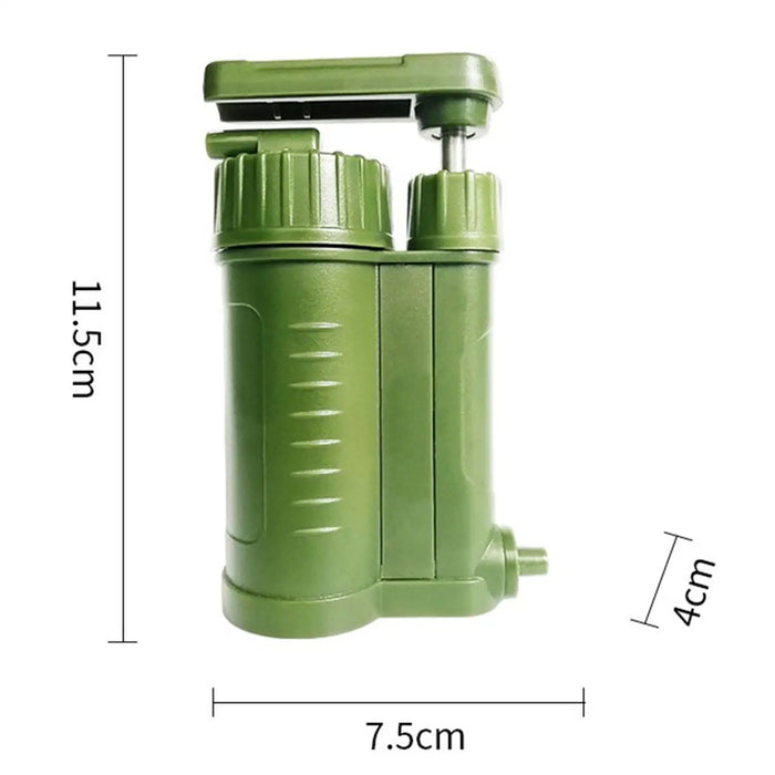 Enagua Mart Portable Water Filter System - Compact Water Filtration for Travel, Survival, and Outdoor Use