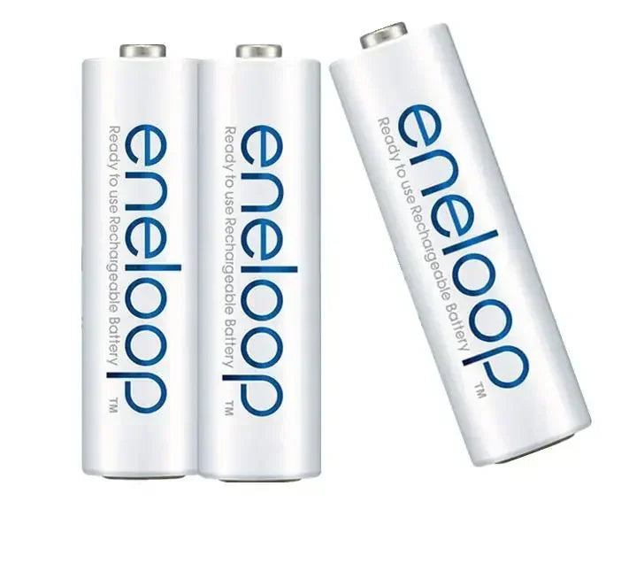 Enagua Mart Panasonic Eneloop Rechargeable Batteries - AA 1900mAh & AAA 800mAh, 1.2V Ni-MH for Cameras, Flashlights, and Toys