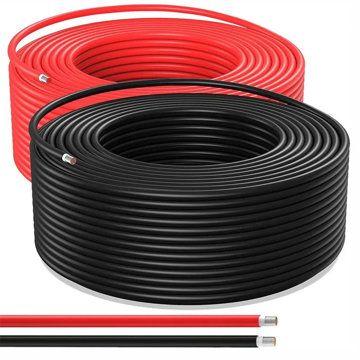 Enagua Mart Solar Extension DC Cable - 1-20M, Black/Red, 1.5/2.5/4/6mm² with PV DC Connector