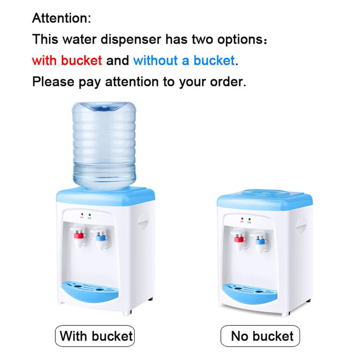 Enagua Mart Mini Electric Water Dispenser – Desktop Water Heater with 4L Bucket and Instant Heating