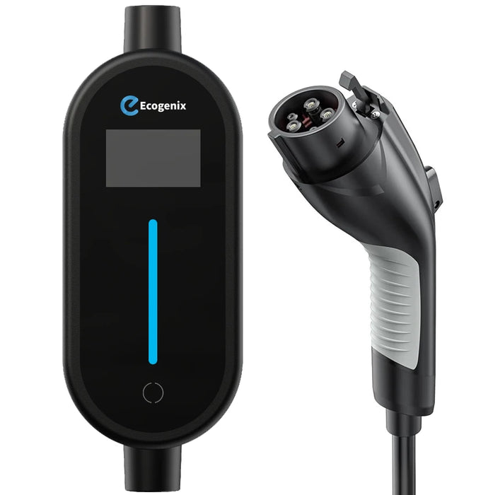 Enagua Mart Ecogenix Portable EV Charger - 16A 3.84kW Fast Charging Station