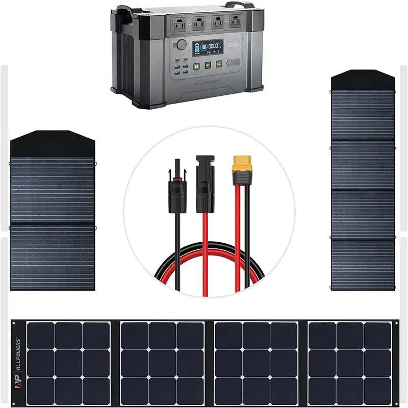 Enagua Mart Solar Panel Connector to XT60 - Charging Cable for Solar Generators - Enagua Mart