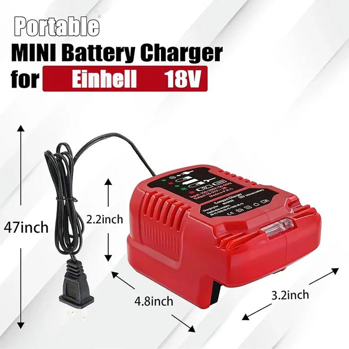 Enagua Mart 12V/24V Portable Li-Ion Battery Mini Compact Car Charger