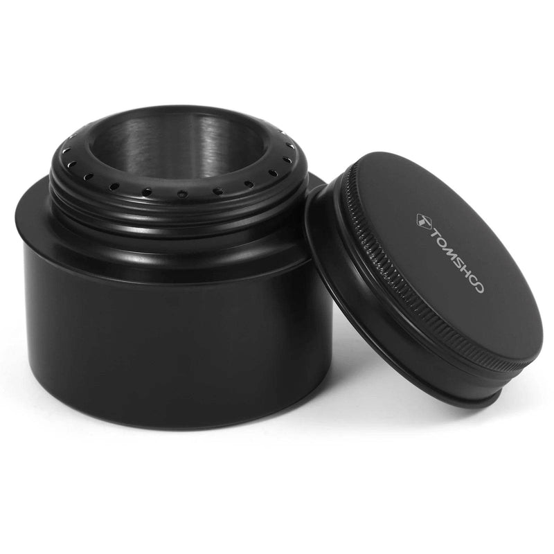 Enagua Mart Lixada Camping Stove - Ultralight Aluminum Alloy Alcohol Stove with Lid for Hiking, Picnics, and Outdoor Cooking - Enagua Mart