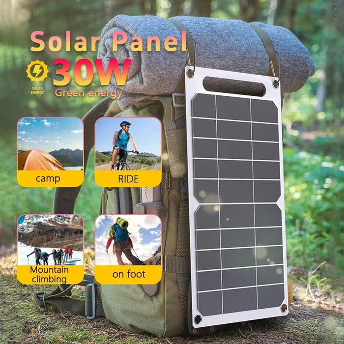 Enagua Mart 10W 5V Flexible Solar Panel - For Mobile Phone Chargers and Outdoor Solar Kits, Solar Panel Backpack Solar Charger