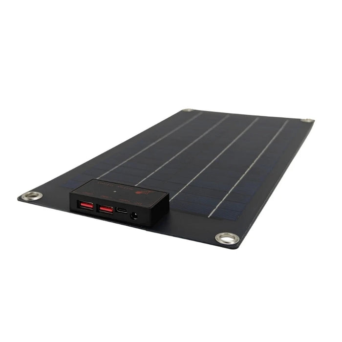 Enagua Mart Compact 10W Solar Energy Panel - Dual USB Ports Solar Charging Pad