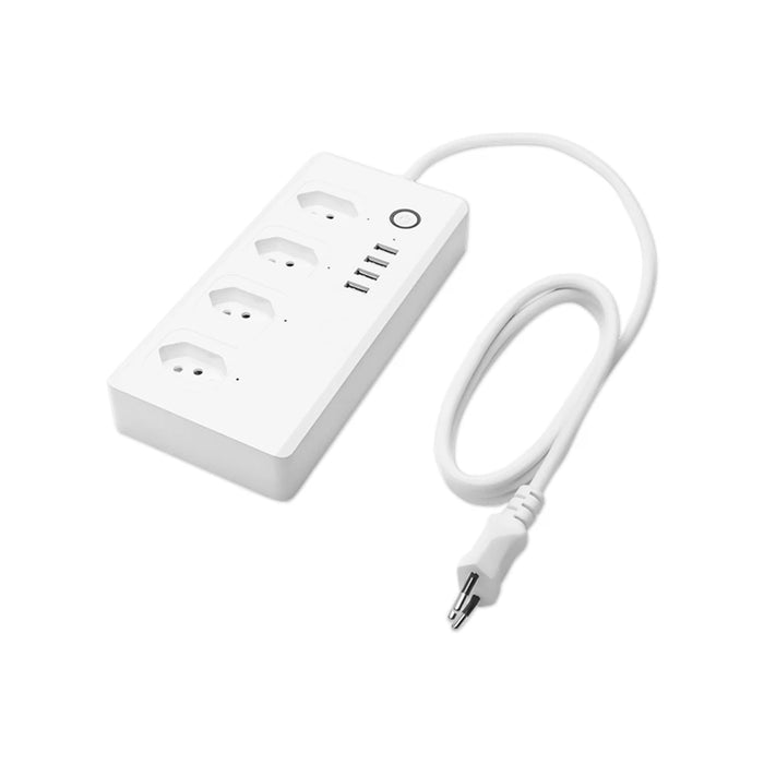 Enagua Mart Tuya WiFi ZigBee Smart Power Strip - 4 Outlets & 4 USB Surge Protector