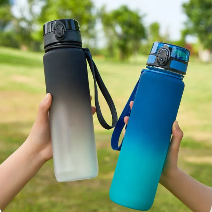 Enagua Mart 1 Liter Portable Sports Water Bottle - Leak-Proof, Lightweight for Outdoor and Gym Use