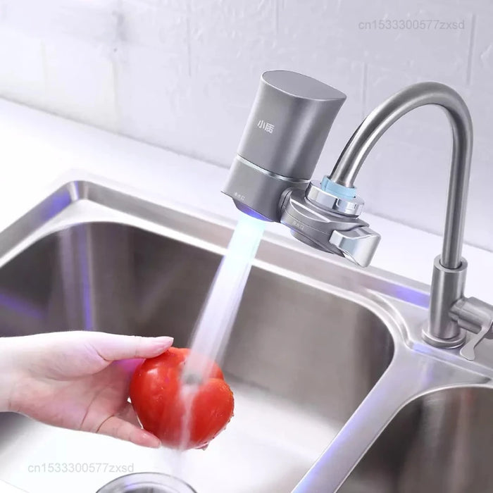 Enagua Mart Xiaomi Xiaozhi Water Power Sterilization Purifier - Ultraviolet 5-Stage Filtration System for Bathroom and Faucet